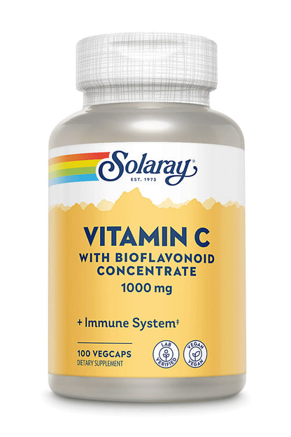 Vitamin C with Rose Hips, Acerola & Bioflavonoids 1000mg