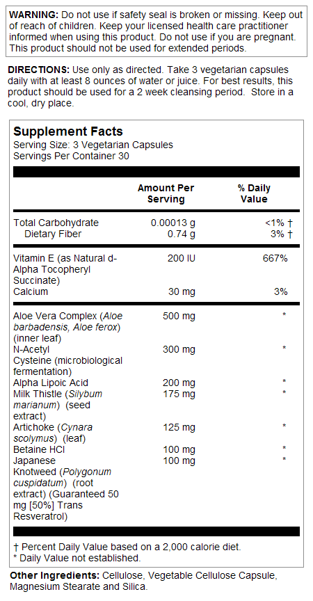 Total Cleanse Liver Fat Formula