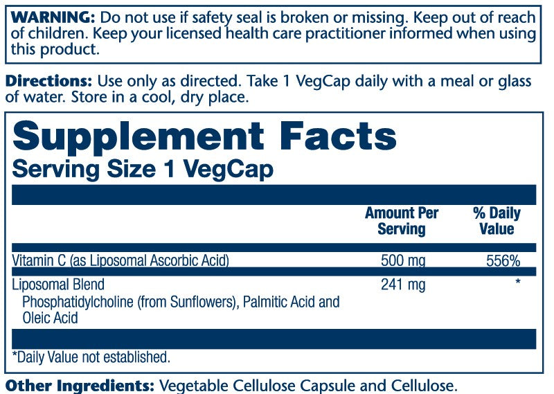 Liposomal Vitamin C